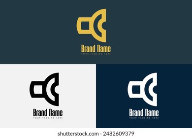 Creative Business Modern Initial Letter C Logo design Vector Template.