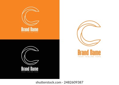 Creative Business Modern Initial Letter C Logo design Vector Template.