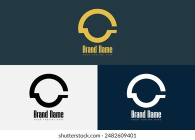 Creative Business Modern Initial Letter C Logo design Vector Template.