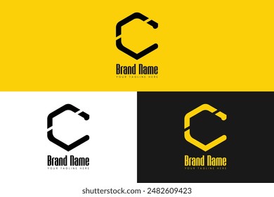 Creative Business Modern Initial Letter C Logo design Vector Template.