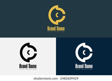 Creative Business Modern Initial Letter C Logo design Vector Template.