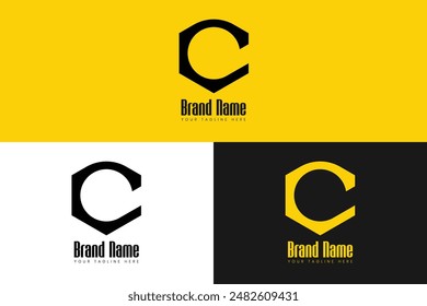 Creative Business Modern Initial Letter C Logo design Vector Template.