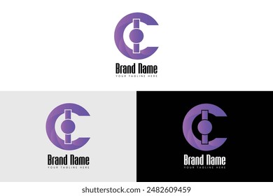 Creative Business Modern Initial Letter C Logo design Vector Template.