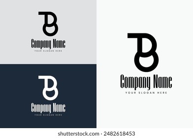 Creative Business Modern Initial Letter B Logo design Vector Template.