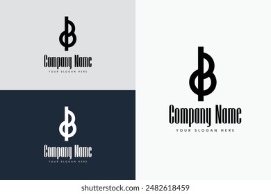 Creative Business Modern Initial Letter B Logo design Vector Template.