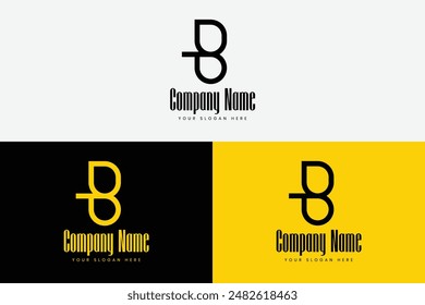 Creative Business Modern Initial Letter B Logo design Vector Template.