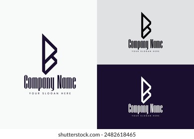 Creative Business Modern Initial Letter B Logo design Vector Template.