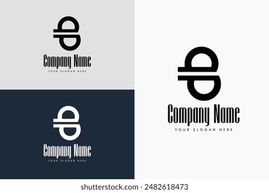 Creative Business Modern Initial Letter B Logo design Vector Template.