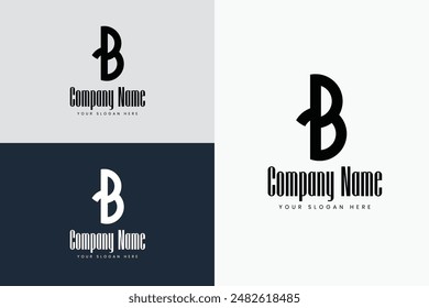 Creative Business Modern Initial Letter B Logo design Vector Template.