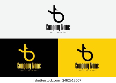 Creative Business Modern Initial Letter B Logo design Vector Template.