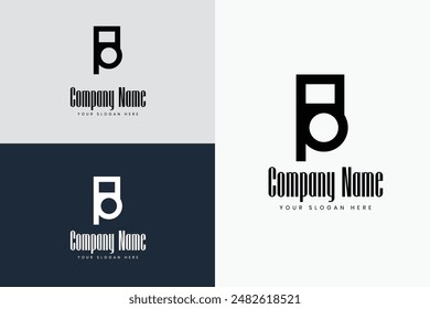 Creative Business Modern Initial Letter B Logo design Vector Template.