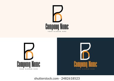 Creative Business Modern Initial Letter B Logo design Vector Template.