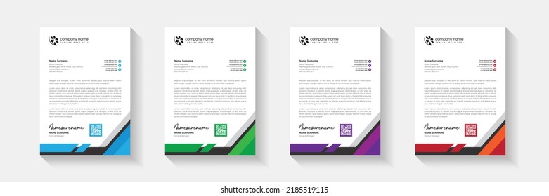 Creative business multi purpose Letterhead