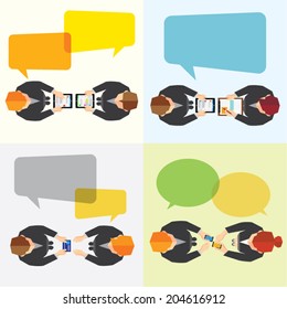 Creative Business and Office Conceptual Vector Design