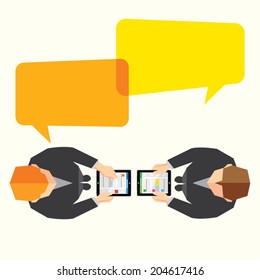 Creative Business and Office Conceptual Vector Design