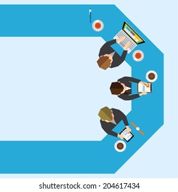 Creative Business and Office Conceptual Vector Design