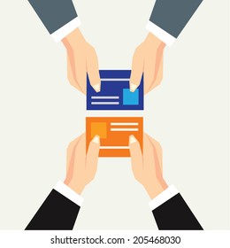 Creative Business and Office Conceptual Vector Design 