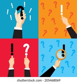 Creative Business and Office Conceptual Vector Design 