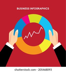 Creative Business and Office Conceptual Vector Design 