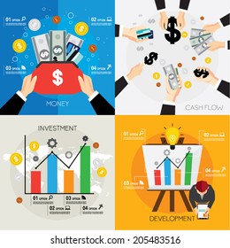 Creative Business and Office Conceptual Vector Design