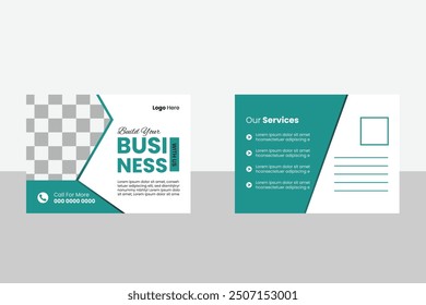 Creative business post card design