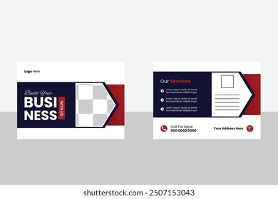 Creative business post card design