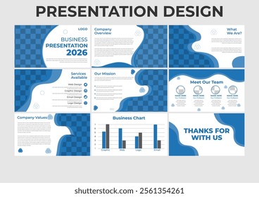 Creative business PowerPoint presentation template design.