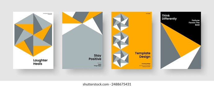 Diseño de presentación de negocios creativos. Plantilla Abstractas para volantes. Diseño de fondo geométrico. Folleto. Informe. Portada del libro. Cartel. Anuncio. Handbill. Diario. Cartera. Publicidad. Prospecto