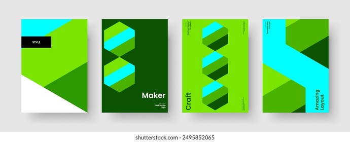 Diseño de presentación de negocios creativos. Diseño de Anuncio geométrico. Aislada Plantilla de afiches. Informe. Antecedentes. Portada del libro. Volante. Folleto. Identidad de marca. Catálogo. Cuaderno. Folleto. Revista