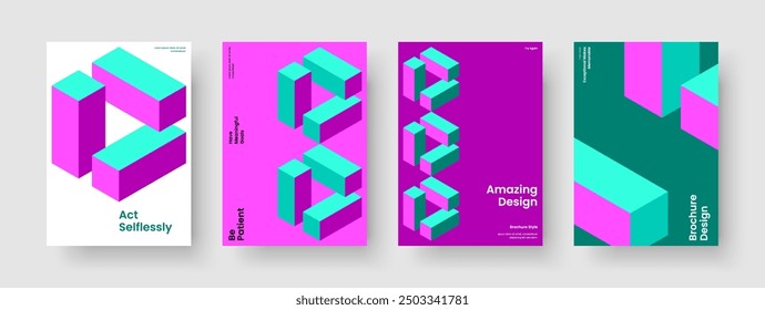 Design kreativer Geschäftspräsentationen. Geometrisches Posterlayout. Vorlage für abstrakte Buchcover. Flyer. Bericht. Broschüre. Banner. Hintergrund. Newsletter. Notebook. Portfolio. Packungsbeilage. Journal
