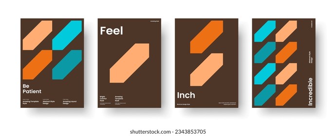 Creative Business Presentation Design, Isolated Book Cover Template, Geometric Report Layout, Flyer, Brochure, Poster, Background, Banner, Advertising, Handbill, Brand Identity, Pamphlet, Portfolio