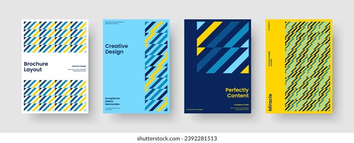 Creative Business Presentation Design. Isolated Book Cover Template. Geometric Flyer Layout. Brochure. Banner. Poster. Background. Report. Catalog. Portfolio. Leaflet. Pamphlet. Notebook