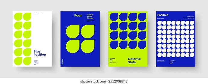 Diseño de presentación de negocios creativos. Plantilla de fondo Abstractas. Diseño de volante aislado. Portada de libro. Informe. Anuncio. Cartel. Folleto. Cuaderno. Catálogo. Publicidad. Panfleto. Diario. Revista