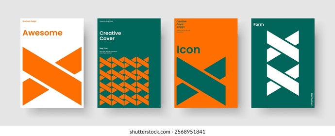 Creative Business Presentation Layout. Abstract Brochure Design. Geometric Banner Template. Book Cover. Report. Background. Flyer. Poster. Advertising. Journal. Leaflet. Newsletter. Magazine