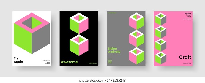 Creative Business Presentation Layout. Geometric Background Template. Abstract Brochure Design. Poster. Banner. Report. Book Cover. Flyer. Advertising. Handbill. Catalog. Portfolio. Magazine