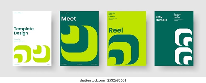Layout de apresentação empresarial criativa. Modelo de Folheto Geométrico. Projeto de Panfleto Abstrato. Capa de Livro. Cartaz. Faixa. Histórico. Relatório. Revista. Panfleto. Notebook. Publicidade. Folheto
