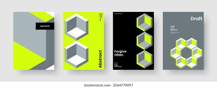 Creative Business Presentation Layout. Geometric Book Cover Template. Isolated Brochure Design. Report. Banner. Background. Flyer. Poster. Journal. Pamphlet. Catalog. Leaflet. Advertising. Magazine