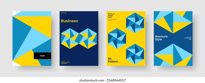 Creative Business Presentation Layout. Geometric Report Template. Abstract Poster Design. Flyer. Brochure. Banner. Book Cover. Background. Notebook. Handbill. Brand Identity. Pamphlet. Journal