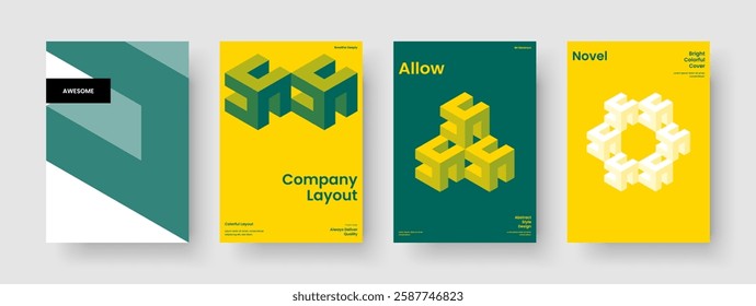 Creative Business Presentation Layout. Geometric Book Cover Template. Isolated Background Design. Poster. Banner. Brochure. Report. Flyer. Catalog. Journal. Handbill. Notebook. Leaflet