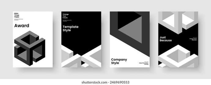 Creative Business Presentation Layout. Isolated Background Template. Abstract Book Cover Design. Banner. Report. Poster. Flyer. Brochure. Catalog. Portfolio. Journal. Pamphlet. Notebook. Newsletter