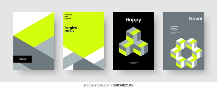Creative Business Presentation Layout. Isolated Report Design. Geometric Background Template. Book Cover. Brochure. Poster. Flyer. Banner. Advertising. Magazine. Journal. Pamphlet. Catalog