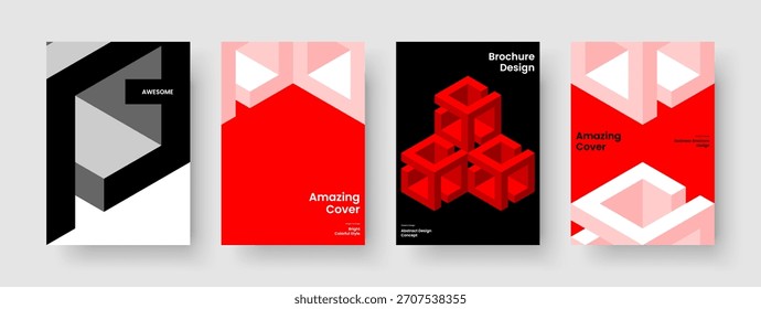 Diseño de presentación de negocios creativos. Plantilla de folleto aislado. Diseño geométrico de la cubierta del libro. Cartel. Antecedentes. Informe. Volante. Anuncio. Revista. Publicidad. Cuaderno. Panfleto. Boletín de noticias