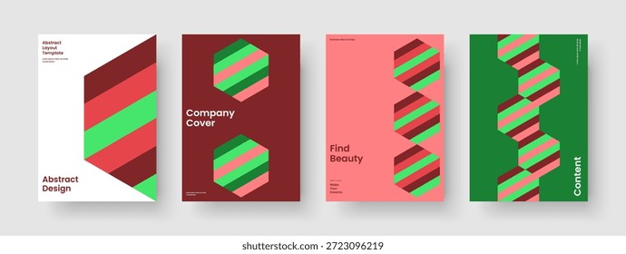 Layout de apresentação empresarial criativa. Design de Relatório Isolado. Modelo de Panfleto Moderno. Histórico. Faixa. Cartaz. Capa de Livro. Brochura. Carteira. Notebook. Identidade da marca. Diário. Boletim Informativo