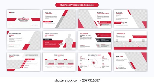 Creative business presentation slides template design. Use for modern presentation background, brochure design, web slider, landing page, annual report, company profile