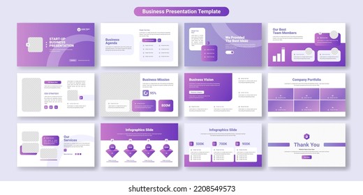 Creative business presentation slides template design. Use for modern presentation background, brochure design, website slider, landing page, annual report, company profile