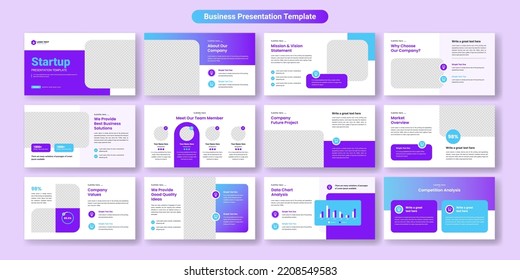 Diseño de plantillas de diapositivas de presentación empresarial creativa. Uso para el fondo moderno de la presentación, diseño de folletos, deslizador de sitios web, página de inicio, informe anual, perfil de empresa