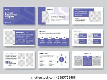 Creative business presentation slides template. Use in Presentation, flyer and leaflet, corporate report, marketing, advertising, annual report