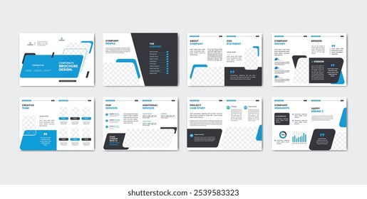 Vorlage für kreative Präsentationsfolien. Für modernen Keynote-Präsentationshintergrund, Broschürendesign, Website-Schieberegler, Zielseite, Geschäftsbericht, Unternehmensprofil verwenden