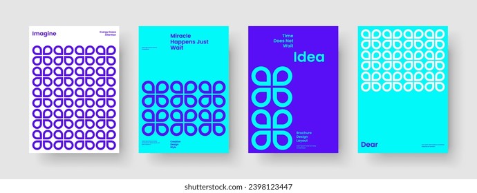 Vorlage für kreative Geschäftspräsentation. Abstraktes Berichtslayout. Modernes Broschürendesign. Banner. Flyer. Hintergrund. Buchcover. Poster. Packungsbeilage beachten. Portfolio. Notebook. Magazin. Journal. Katalog