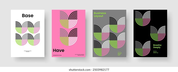 Plantilla de presentación de negocios creativos. Diseño de portada de libro Abstractas. Diseño de informe geométrico. Cartel. Anuncio. Volante. Folleto. Antecedentes. Folleto. Cartera. Publicidad. Catálogo. Cuaderno